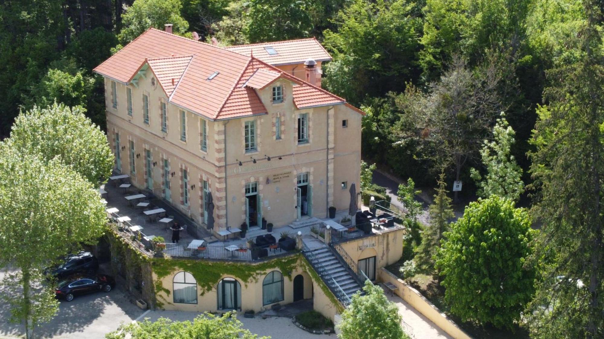 Chateau Des Gipieres Bij De Mont Ventoux Montbrun-les-Bains Eksteriør billede
