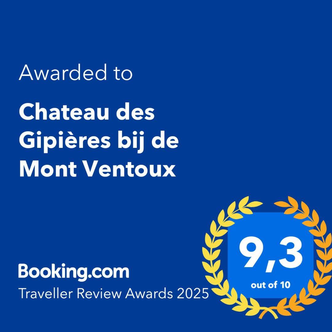 Chateau Des Gipieres Bij De Mont Ventoux Montbrun-les-Bains Eksteriør billede