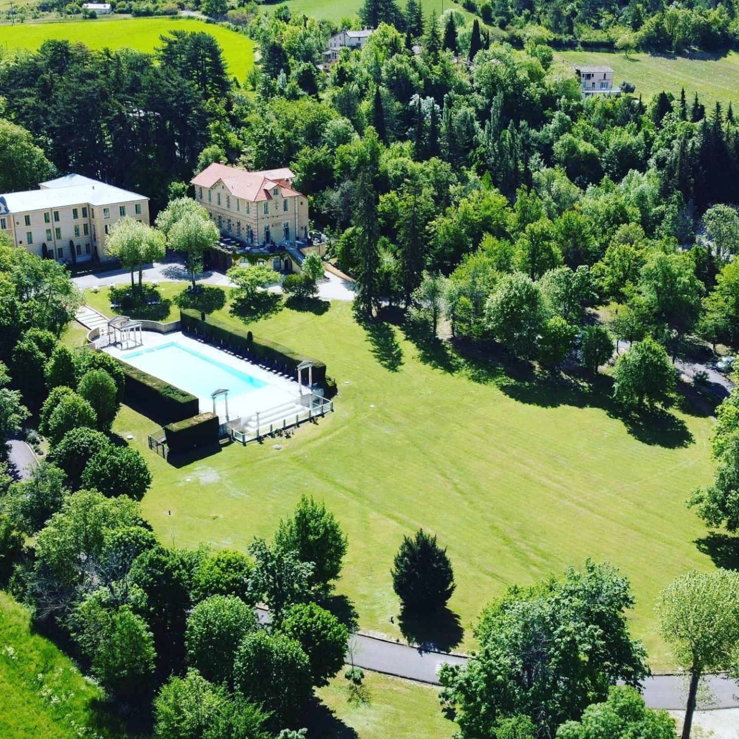 Chateau Des Gipieres Bij De Mont Ventoux Montbrun-les-Bains Eksteriør billede
