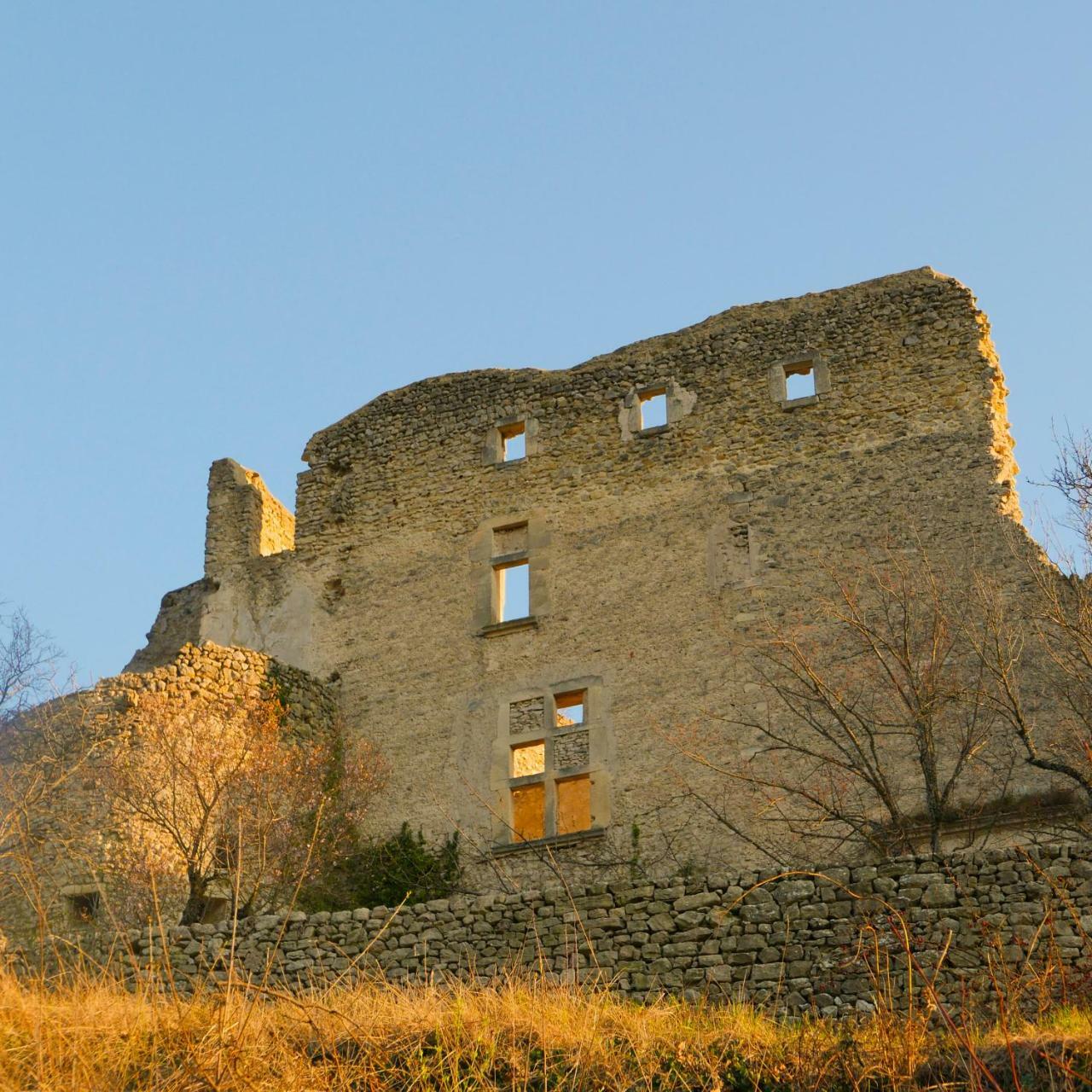 Chateau Des Gipieres Bij De Mont Ventoux Montbrun-les-Bains Eksteriør billede