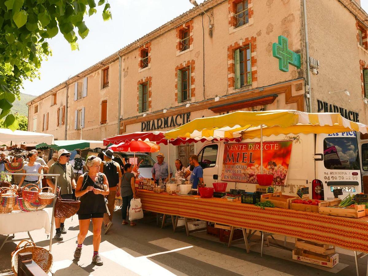 Chateau Des Gipieres Bij De Mont Ventoux Montbrun-les-Bains Eksteriør billede