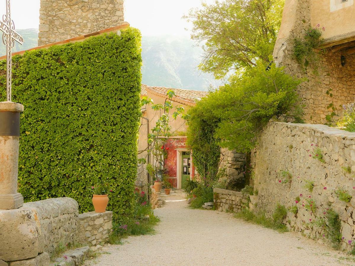 Chateau Des Gipieres Bij De Mont Ventoux Montbrun-les-Bains Eksteriør billede