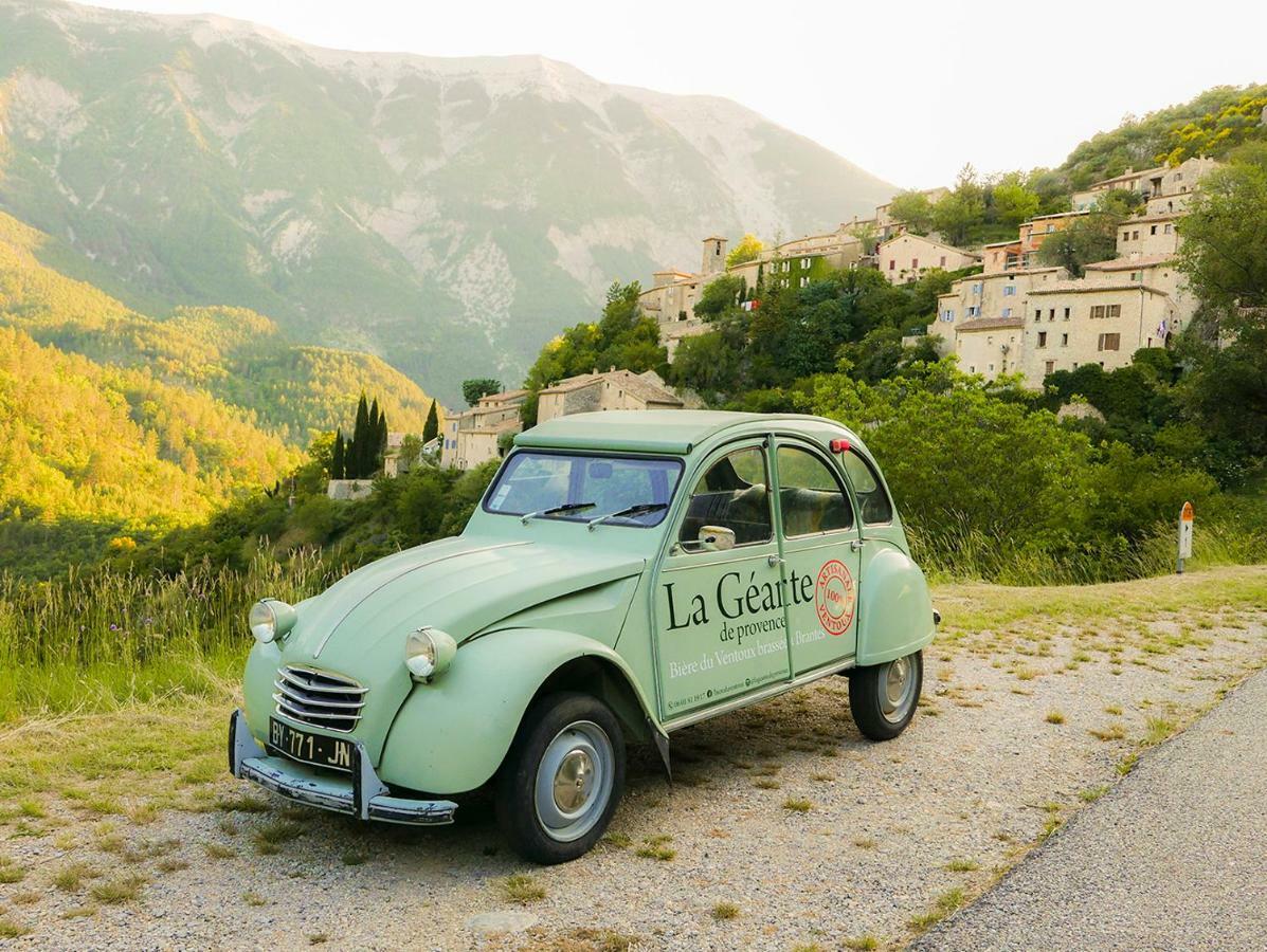 Chateau Des Gipieres Bij De Mont Ventoux Montbrun-les-Bains Eksteriør billede